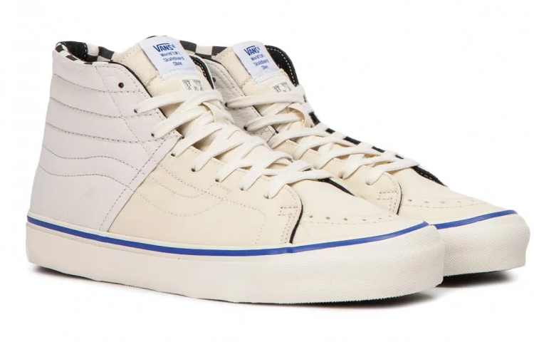 Lookbook Vans OG SK8-HI LX Inside Out Pack High Top Blanco VN0003T0U9N1