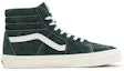 Order Vans Unisex Pig Suede SK8-HI Sneakers Hijau VN0A5JMJ94T