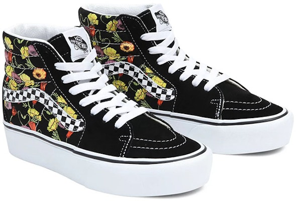 Vans SK8-HI Platform 2.0 'Black Yellow Purple' VN0A5KY2BML Lookbook Vans SK8-HI Platform 2.0 'Black Yellow Purple' VN0A5KY2BML