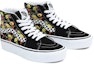 Lookbook Vans SK8-HI Platform 2.0 'Black Yellow Purple' VN0A5KY2BML