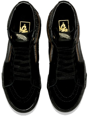 Vans SK8-Hi Platform 'Black Gold' VN0A3TKNZX1 Lookbook Vans SK8-Hi Platform 'Black Gold' VN0A3TKNZX1