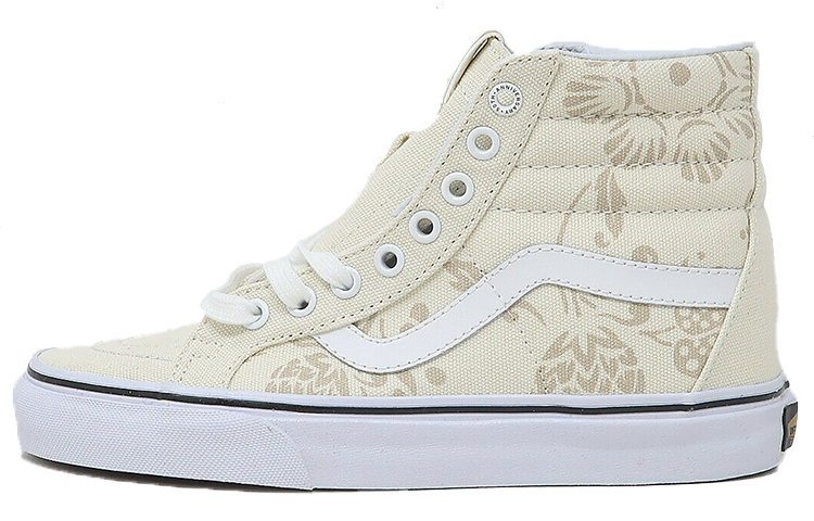 Buy 萬斯 SK8-Hi 復刻 米白