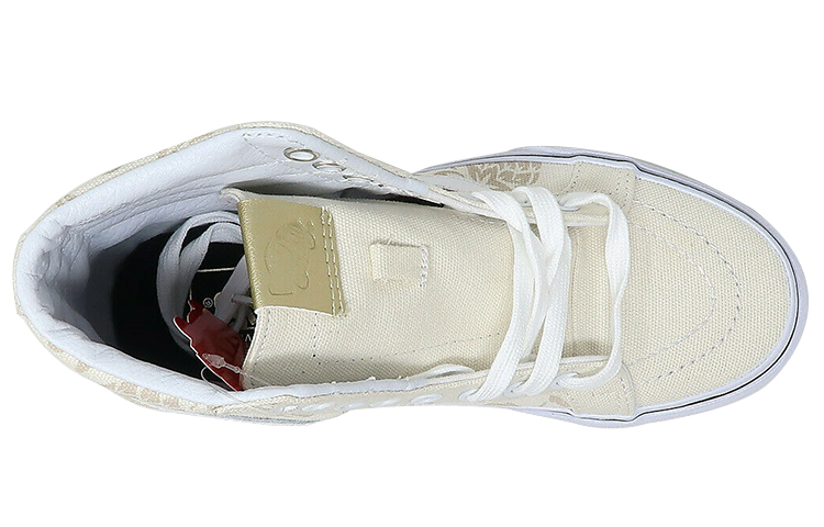 Lookbook 萬斯 SK8-Hi 復刻 米白