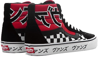 Vans SK8-Hi 复刻日文字型 '黑白红' VA2XSBSJY Shop Vans SK8-Hi 复刻日文字型 '黑白红' VA2XSBSJY