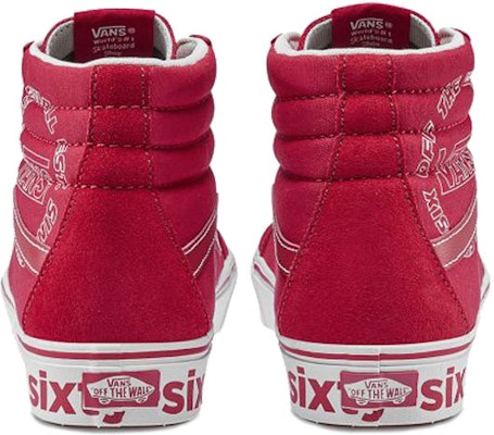Vans ComfyCush SK8-Hi Reissue 'Rojo Blanco' VN0A3WMCTFK Shop Vans ComfyCush SK8-Hi Reissue 'Rojo Blanco' VN0A3WMCTFK