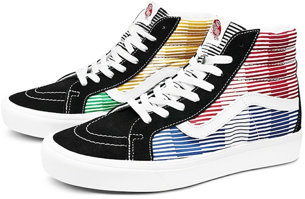 Vans Comfycush SK8-Hi Reissue 'Hitam Merah Biru' VN0A3WMCWX7 Order Vans Comfycush SK8-Hi Reissue 'Hitam Merah Biru' VN0A3WMCWX7