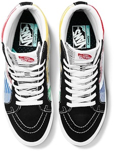 Vans Comfycush SK8-Hi Reissue 'Hitam Merah Biru' VN0A3WMCWX7 Lookbook Vans Comfycush SK8-Hi Reissue 'Hitam Merah Biru' VN0A3WMCWX7