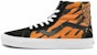 Vans Unisex SK8-Hi Reissue Kasut Tinggi Hitam/Oren VN0A2XSBORA