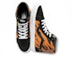 Shop Vans Unisex SK8-Hi Reissue Kasut Tinggi Hitam/Oren VN0A2XSBORA