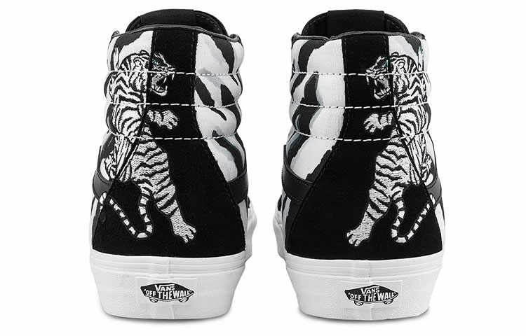 Purchase Vans Unisex SK8-Hi Reissue Sepatu Tinggi Hitam/Putih VN0A2XSBWHT