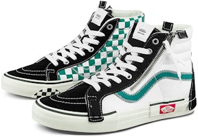 Vans SK8 HI 重新發行款 防滑耐磨 低筒 滑板鞋 男女同款 黑綠 Order Vans SK8 HI 重新發行款 防滑耐磨 低筒 滑板鞋 男女同款 黑綠