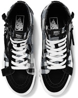 Vans SK8 HI 重製版高筒滑板鞋 男女款 白黑 Lookbook Vans SK8 HI 重製版高筒滑板鞋 男女款 白黑