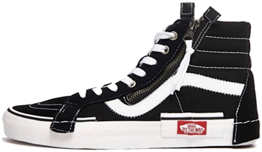 Vans SK8 HI 重新發行帽 去結構 高筒 滑板鞋 男女款 黑白 Buy Vans SK8 HI 重新發行帽 去結構 高筒 滑板鞋 男女款 黑白