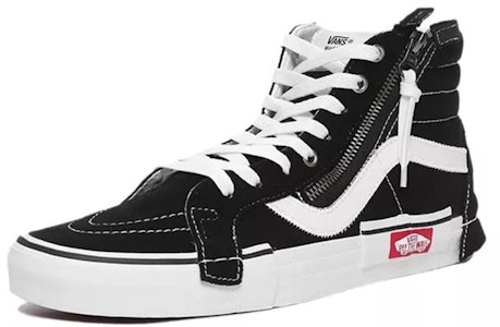 Vans SK8 HI 重新發行帽 去結構 高筒 滑板鞋 男女款 黑白 Order Vans SK8 HI 重新發行帽 去結構 高筒 滑板鞋 男女款 黑白