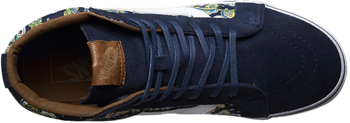 Vans SK8-Hi Reissue Multi-Warna 'Biru' VN0004PBITN Lookbook Vans SK8-Hi Reissue Multi-Warna 'Biru' VN0004PBITN