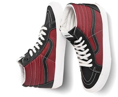 Vans SK8-Hi 重刊版 Vlt Lx 黑紅 Lookbook Vans SK8-Hi 重刊版 Vlt Lx 黑紅