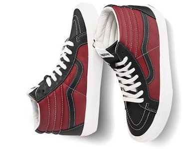 Vans SK8-Hi 重刊版 Vlt Lx 黑紅 Lookbook Vans SK8-Hi 重刊版 Vlt Lx 黑紅
