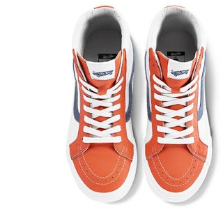 Vans SK8-Hi 重新發行 Vlt Lx 白橘 Shop Vans SK8-Hi 重新發行 Vlt Lx 白橘