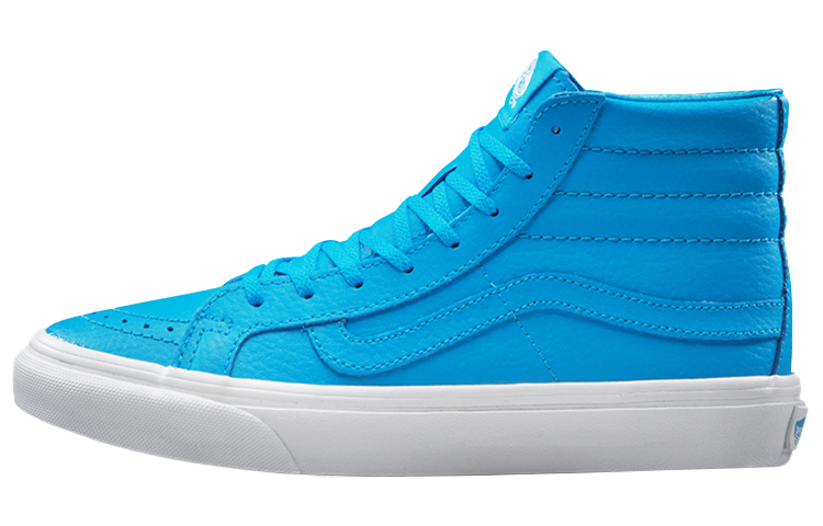 Buy Vans SK8-Hi Slim Kulit Neon Biru Neon VN0A32R2MXQ