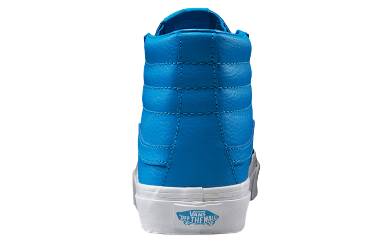 Vans SK8-Hi Slim Neon Leather Neon Blue 圖 4
