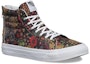 Lookbook Vans SK8 Hi Slim Zip Floral Leather Multi Color VN000XH8JR1