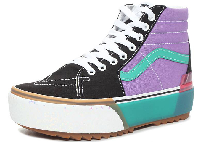 Vans Sk8-Hi Stacked 'Confetti - Fairy Wren Sea Green' 圖 2