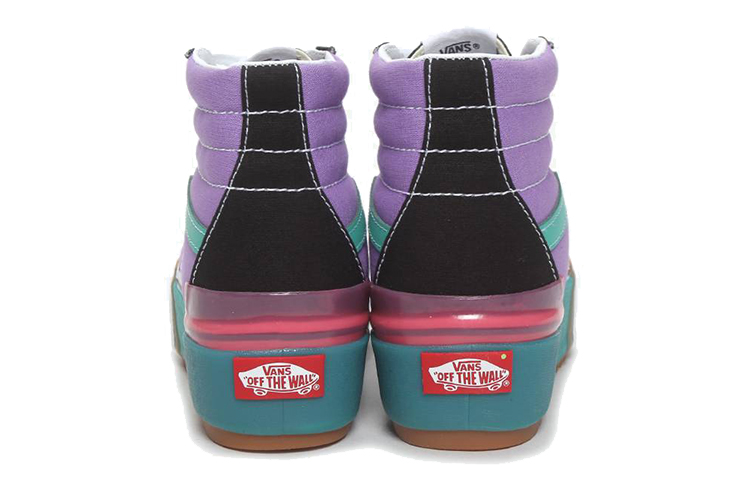 Vans Sk8-Hi Stacked 'Confetti - Fairy Wren Sea Green' 圖 4