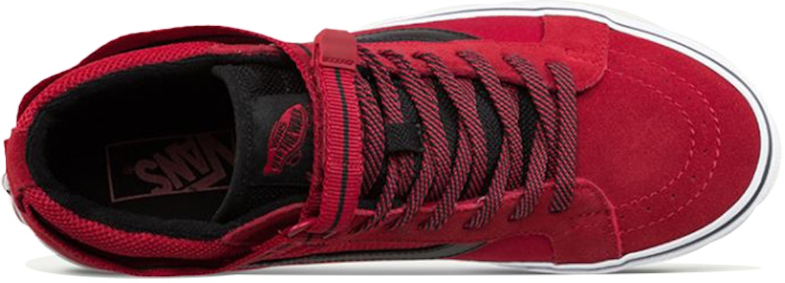 Vans 男女同款 SK8-HI 魔术贴高帮运动鞋 红色 VN0A3QY2VMK Order Vans 男女同款 SK8-HI 魔术贴高帮运动鞋 红色 VN0A3QY2VMK