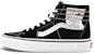 Vans Ua SK8-HI Tapered Kasut Kanvas Tinggi Unisex DIY Hitam Kasual Skateboard VN0A4U16U7B
