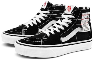 Vans UA SK8-HI 高帮帆布滑板鞋 男女 DIY 黑色 VN0A4U16U7B Order Vans UA SK8-HI 高帮帆布滑板鞋 男女 DIY 黑色 VN0A4U16U7B