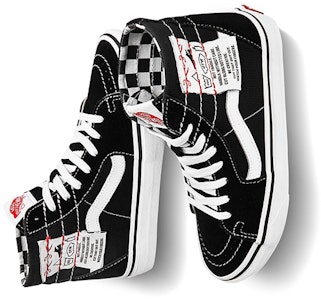 Vans Ua SK8-HI Tapered Sepatu Kanvas Skate Hitam Unisex DIY VN0A4U16U7B Shop Vans Ua SK8-HI Tapered Sepatu Kanvas Skate Hitam Unisex DIY VN0A4U16U7B