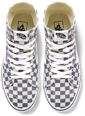 Vans SK8-HI Tapered Gris/Blanco Ajedrez Desgastado VN0A4U16HQE Shop Vans SK8-HI Tapered Gris/Blanco Ajedrez Desgastado VN0A4U16HQE