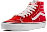 Order Vans Sk8-Hi Tapered Zapatillas Altas Antideslizantes Unisex Rojo Blanco Skate Casual VN0A4U16JV6