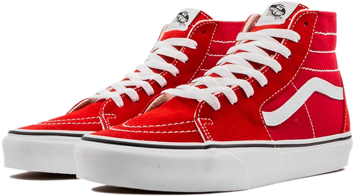 Vans Sk8-Hi Tapered Zapatillas Altas Antideslizantes Unisex Rojo Blanco Skate Casual VN0A4U16JV6 Lookbook Vans Sk8-Hi Tapered Zapatillas Altas Antideslizantes Unisex Rojo Blanco Skate Casual VN0A4U16JV6