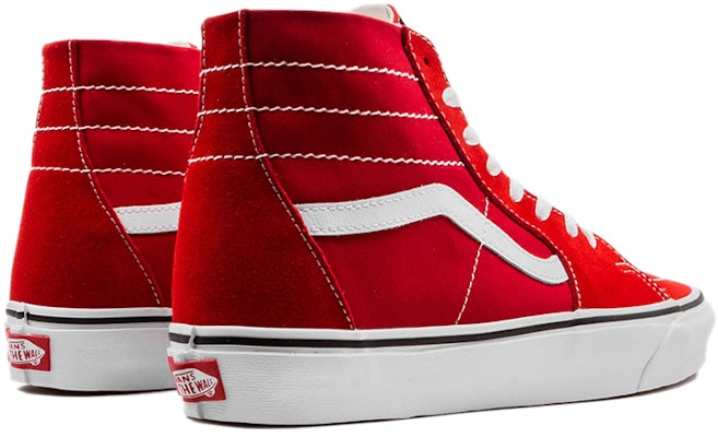 Vans Sk8-Hi Tapered Zapatillas Altas Antideslizantes Unisex Rojo Blanco Skate Casual VN0A4U16JV6 Shop Vans Sk8-Hi Tapered Zapatillas Altas Antideslizantes Unisex Rojo Blanco Skate Casual VN0A4U16JV6