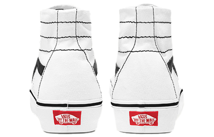 Shop Vans SK8-HI Tapered Blanco Unisex VN0A4U16IP2