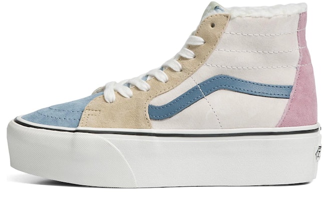 Vans SK8 HI Tapered Stackform Kasut 'Putih Biru Merah Jambu' VN0A7Q5PMUL Buy Vans SK8 HI Tapered Stackform Kasut 'Putih Biru Merah Jambu' VN0A7Q5PMUL