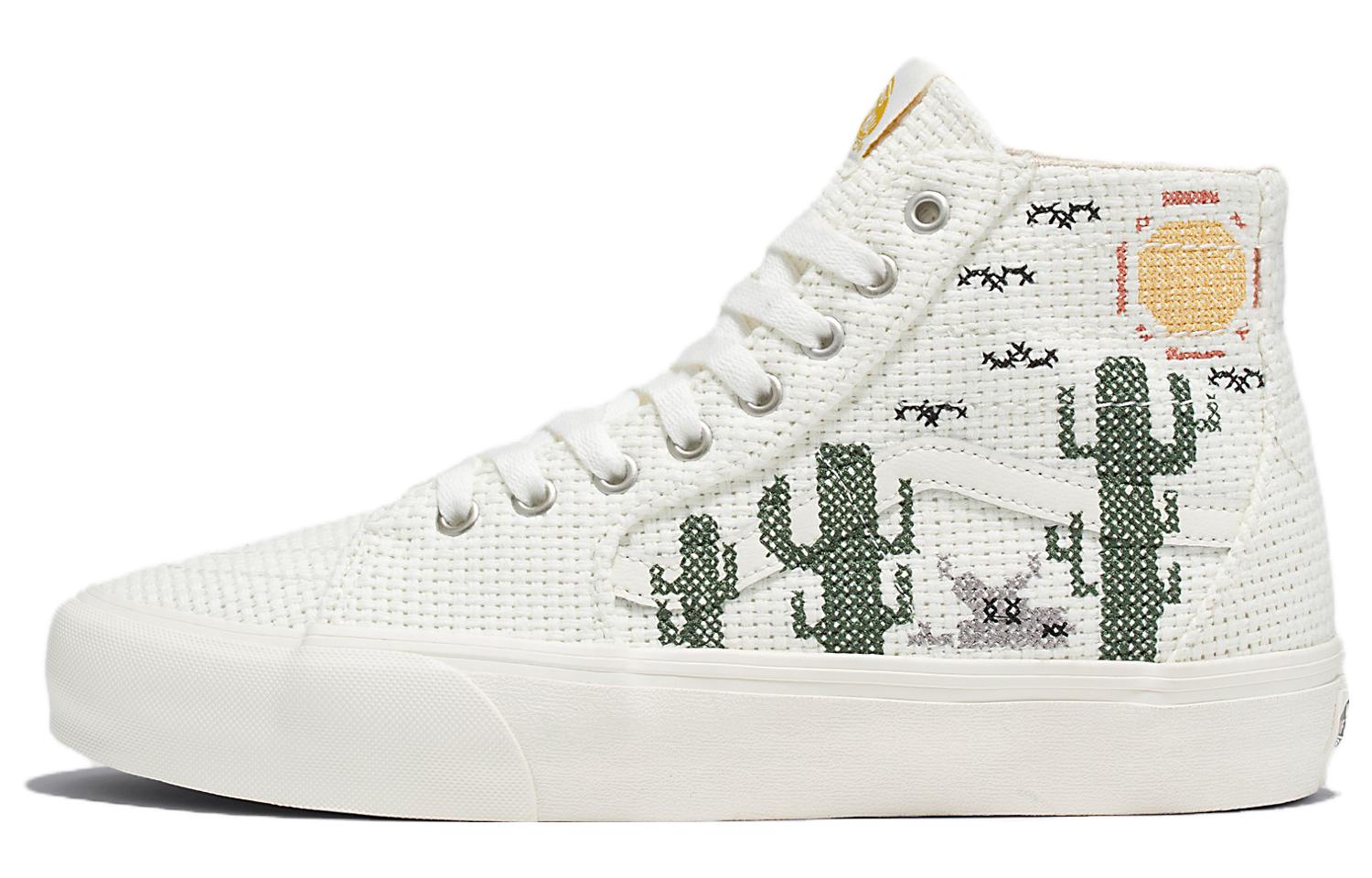 Buy Vans SK8 HI Tapered Vr3 舒適百搭 防滑耐磨 高筒 滑板鞋 男女款 米色