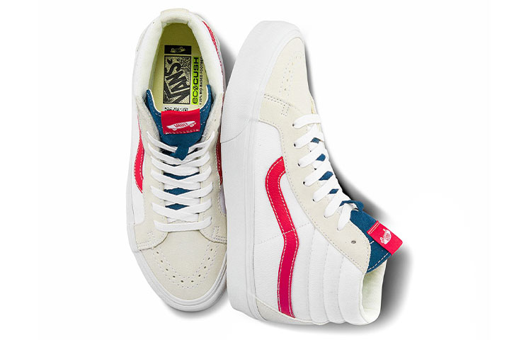 Shop Vans SK8-HI Reissue Vr3 LX 'Putih Merah' VN0A5EE3B77