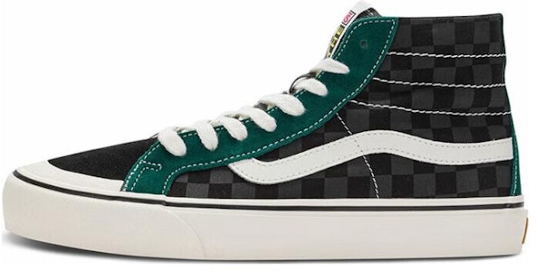 Vans SK8 HI VR3 復古潮流 防滑耐磨 高筒 滑板鞋 男女同款 黑灰綠 Buy Vans SK8 HI VR3 復古潮流 防滑耐磨 高筒 滑板鞋 男女同款 黑灰綠