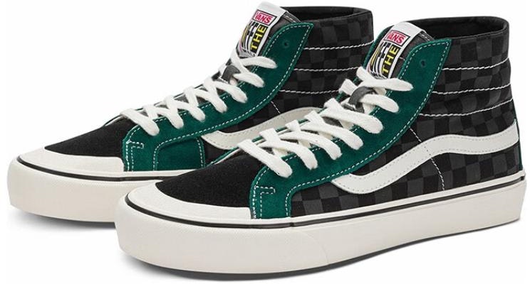 Vans SK8-HI VR3 'Hitam Hijau' VN0A4BX7ACW Lookbook Vans SK8-HI VR3 'Hitam Hijau' VN0A4BX7ACW