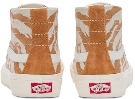 Vans SK8 HI VR3 虎紋復古 防滑耐磨 高筒 滑板鞋 男女同款 薑黃色 Shop Vans SK8 HI VR3 虎紋復古 防滑耐磨 高筒 滑板鞋 男女同款 薑黃色