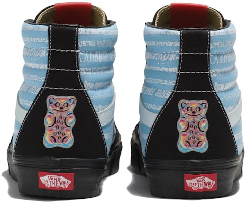 Vans SK8 HI x Haribo 'Hitam Biru' VN0007NSBML1 Shop Vans SK8 HI x Haribo 'Hitam Biru' VN0007NSBML1
