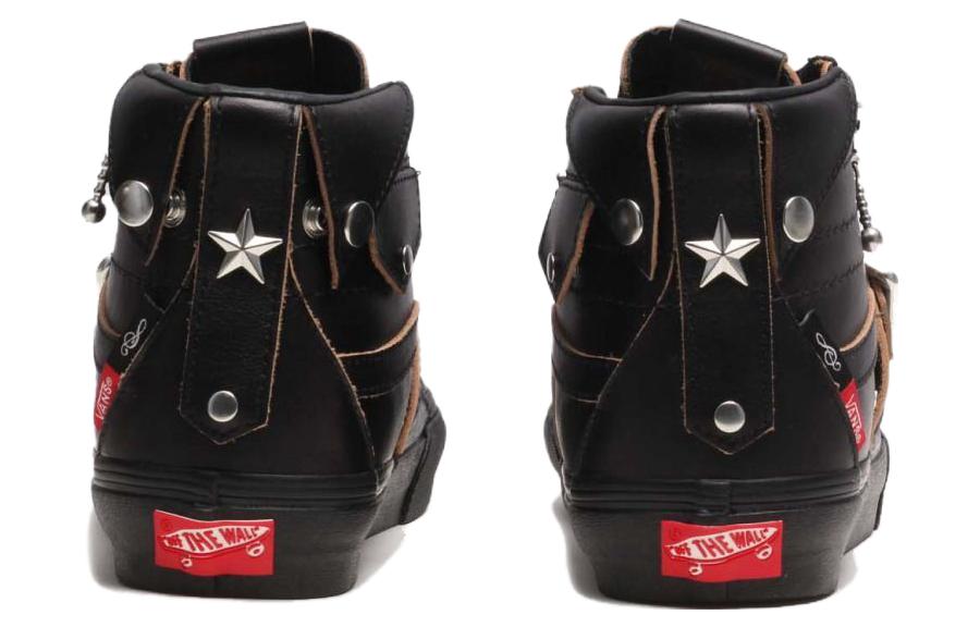 Shop Vans SK8 HI x Shane Gonzales Sepatu Reissue 'Hitam Merah' VN0A7Y14BKA1