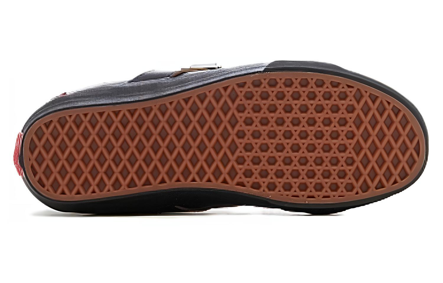 Purchase Vans SK8 HI x Shane Gonzales Sepatu Reissue 'Hitam Merah' VN0A7Y14BKA1