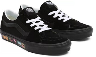 Vans SK8 LOW 休閒 低筒 板鞋 男女同款 黑 Lookbook Vans SK8 LOW 休閒 低筒 板鞋 男女同款 黑