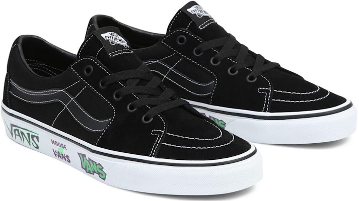 Vans SK8-Low '黑色' 运动鞋 VN0A5KXDMCG Lookbook Vans SK8-Low '黑色' 运动鞋 VN0A5KXDMCG