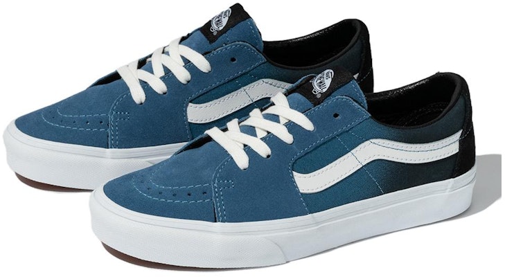 Vans SK8 Low 'Black Blue' VN0A5KXDY40 Lookbook Vans SK8 Low 'Black Blue' VN0A5KXDY40