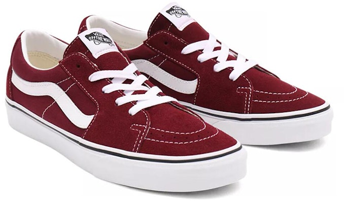 Vans SK8-Low Kasual Sepatu Skate Merah Anti-Selip, Tahan Lama, Bernapas VN0A4UUK5U7 Lookbook Vans SK8-Low Kasual Sepatu Skate Merah Anti-Selip, Tahan Lama, Bernapas VN0A4UUK5U7