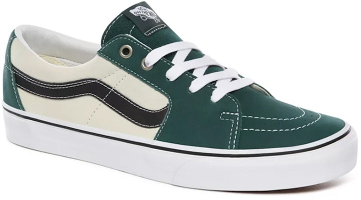 Vans Leather SK8-Low 'Green White Black' VN0A4UUK2V6 Lookbook Vans Leather SK8-Low 'Green White Black' VN0A4UUK2V6